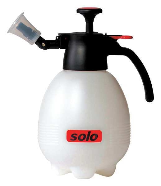 1/4 gal. One-Hand Pressure Sprayer, Polyethylene Tank, Jet, Mist Spray Pattern, 40 psi Max Pressure