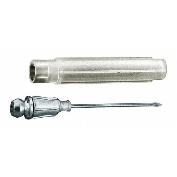 Grease Gun Injector Needle, 18 x 1-1/2in