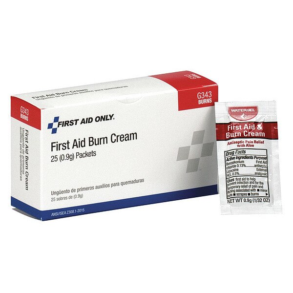Burn Cream, 0.9g, 25/Box