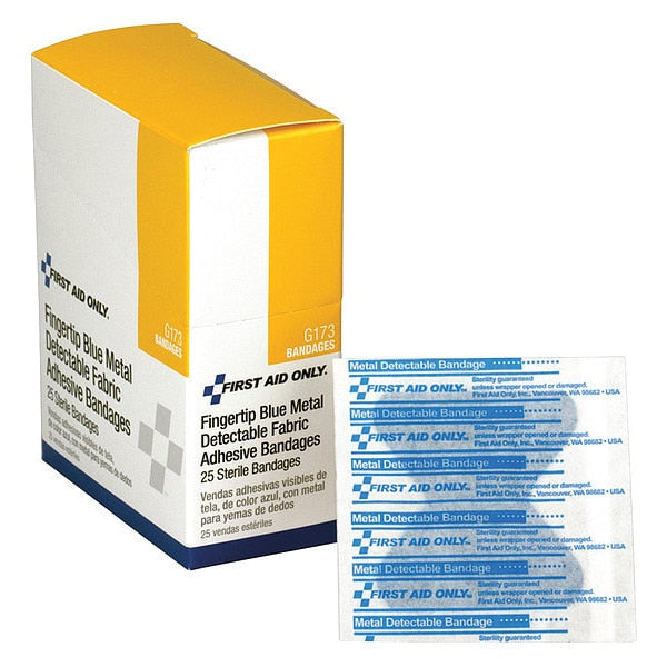 Fingertip Bandage, Woven, 1-3/4 in. W, 25/Box