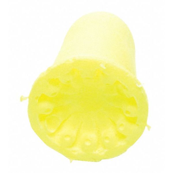 Disposable Uncorded Ear Plugs, Bell Shape, 33 dB, 500 Pairs, Orange
