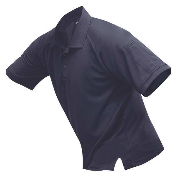 Mens Tactical Polo, Navy, Short Sleeve, 2XL