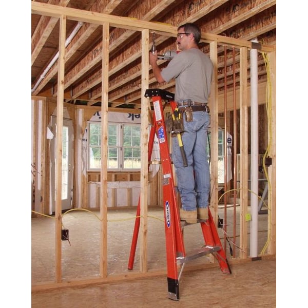 12 ft Fiberglass Tripod Stepladder