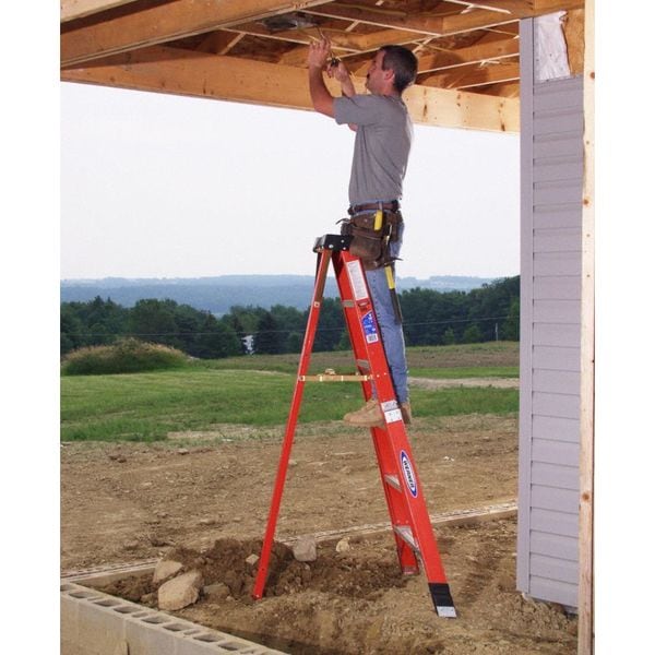 12 ft Fiberglass Tripod Stepladder