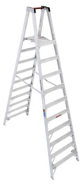 12 ft Aluminum Twin Platform Stepladder