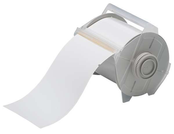 Thermal Transfer Label, White, Labels/Roll: 165
