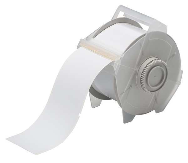 Thermal Transfer Label, White, Labels/Roll: 250