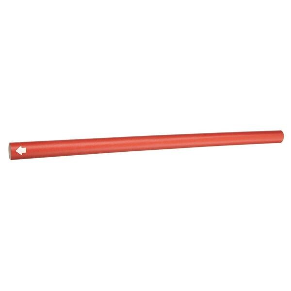 Pipe Marker, (Blank), Red, 42302