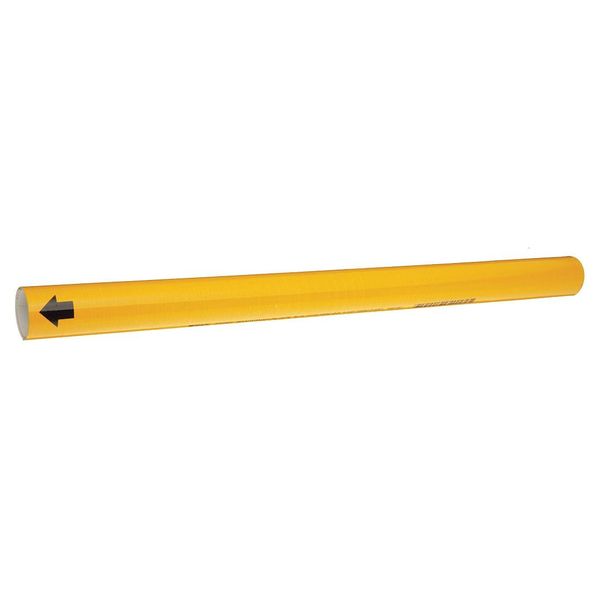 Pipe Marker, (Blank), Yellow, 42304