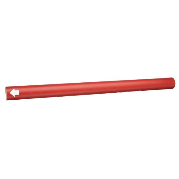 Pipe Marker, (Blank), Red, 42306