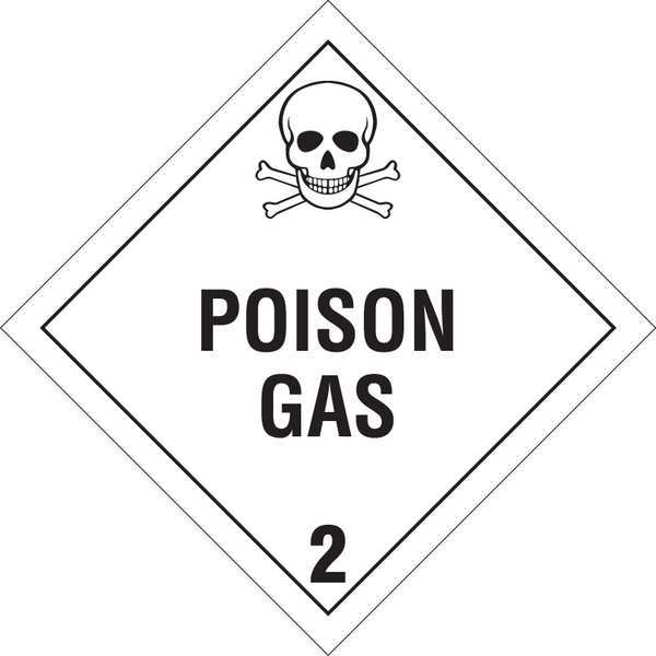 DOT Container Placard, 10-3/4