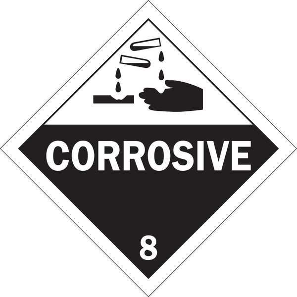 DOT Container Placard, 10-3/4