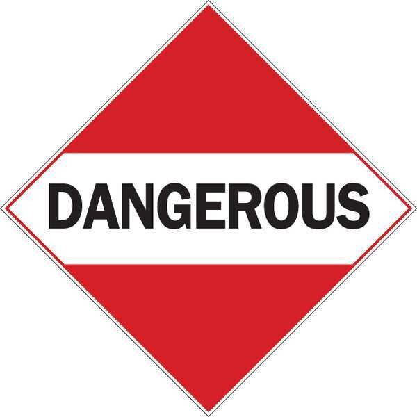 DOT Container Placard, 10-3/4