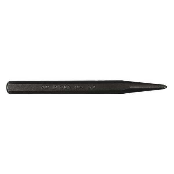Center Punch, 5 in. L, Steel, Black Oxide