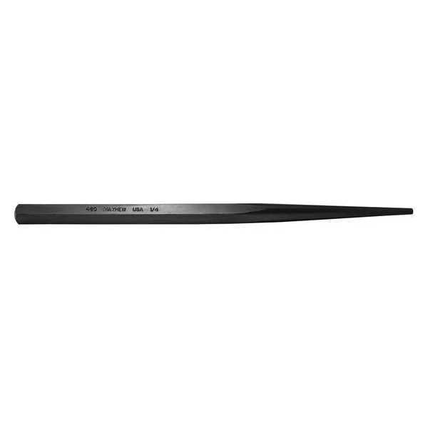 Line Punch, 15in L, 1/4in Tip, Steel, BO