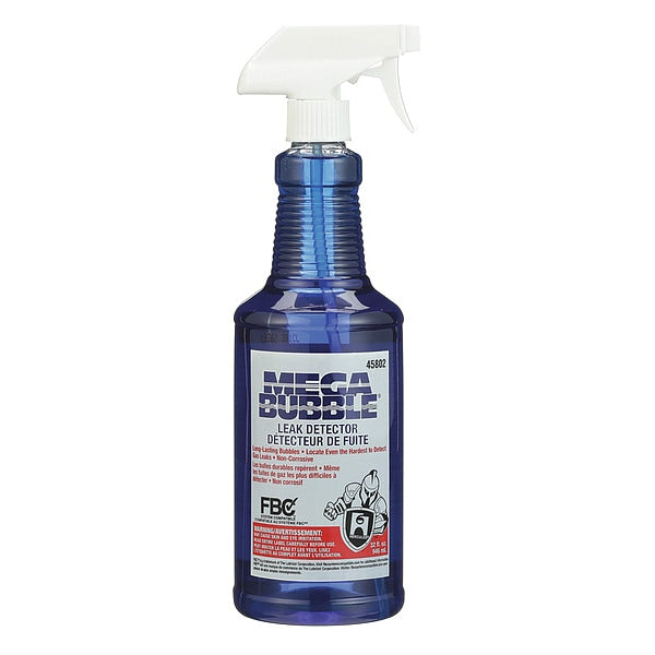 Leak Detector, Liquid, 32 oz., Blue