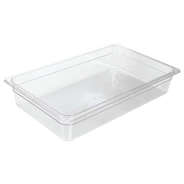 Food Pan, Polycarbonate, Full, 20-3/4 In