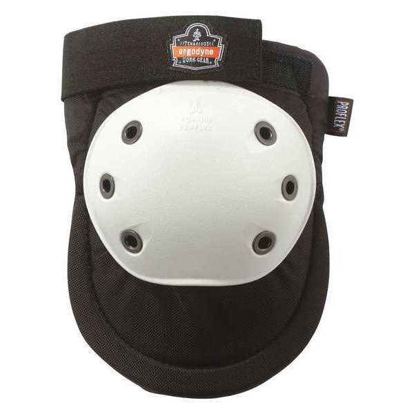 Rounded Cap Knee Pad, H/L White Cap, PR