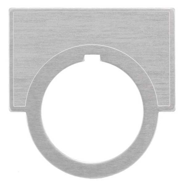 Legend Plate, Half Round, Start Stop