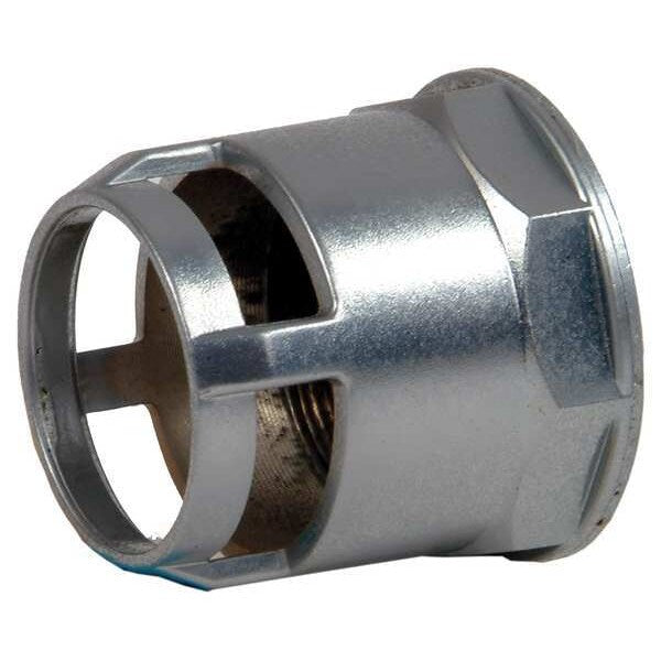 Guard, Metal, For Illum Push Button, Chrome