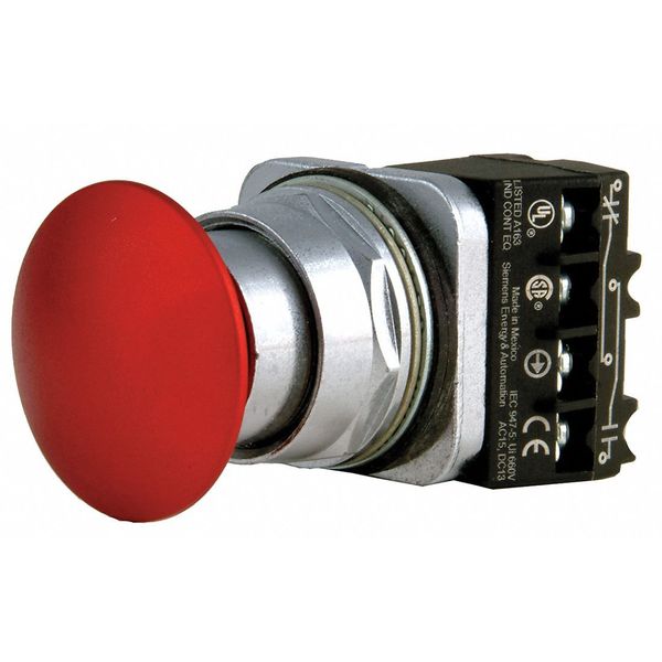 Push Button operator, 30 mm, Red