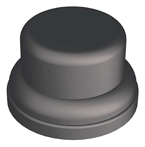 Boot, 30mm, For Push Button, Black, Silicone