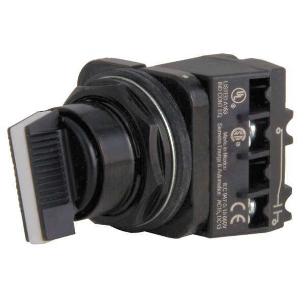 Non-Illum Selectr Swtch, 30mm, 2 Pos, Lever