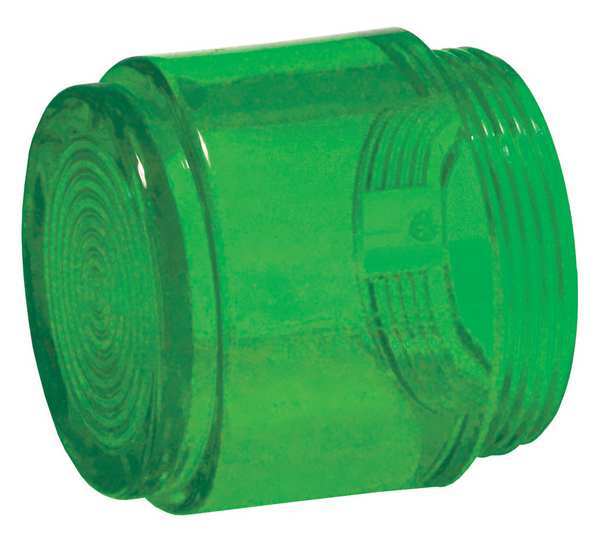 Push Button Cap, Illuminated, 30mm, Green