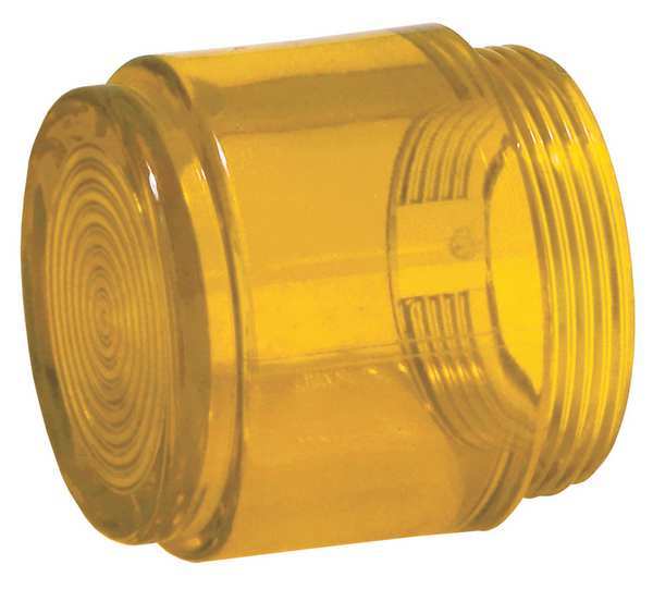 Push Button Cap, Illuminated, 30mm, Amber