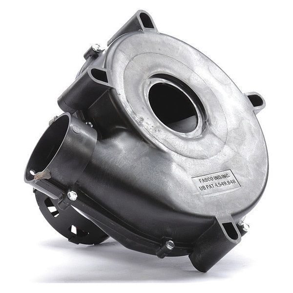 Induced Draft Furnace Blower, 115, Plastic, 7 3/4 in H.