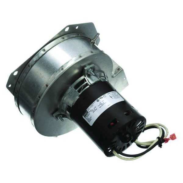 Induced Draft Furnace Blower, 115, Aluminum Steel, 7 1/2 in H.