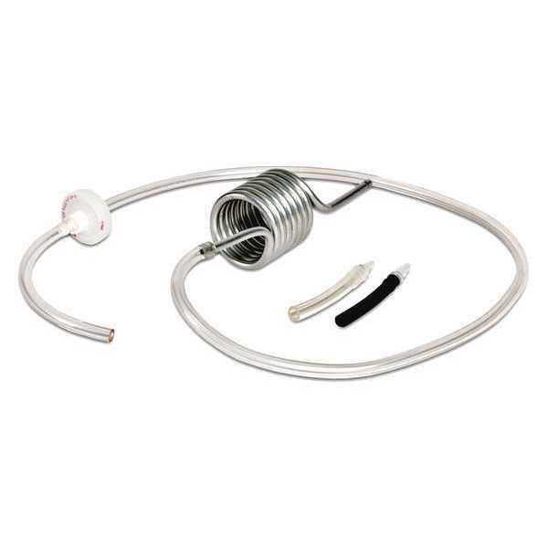 Aluminum Coiled Flue Gas Probe W/Filter