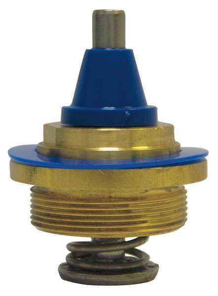 Flush Valve Handle, Brass, Rubber, Steel