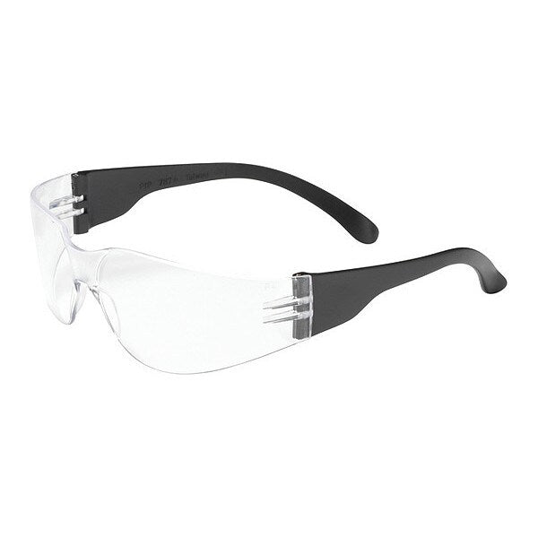 Safety Glasses, Clear Polycarbonate Lens, Anti-Fog, Scratch-Resistant