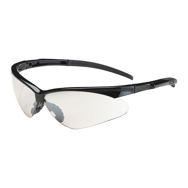 Safety Glasses, Clear Polycarbonate Lens, Scratch-Resistant