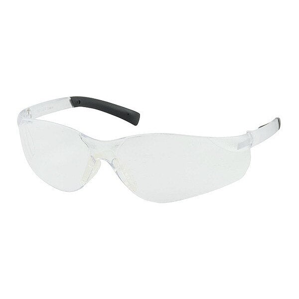 Safety Glasses, Clear Polycarbonate Lens, Scratch-Resistant