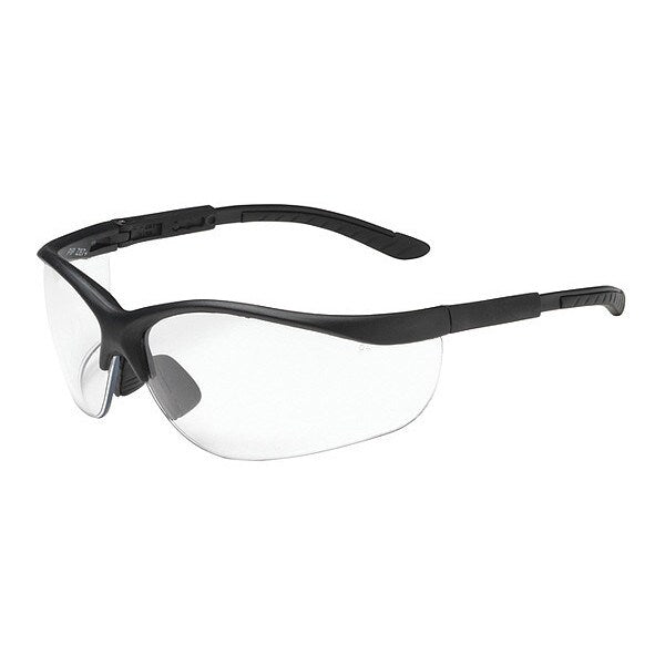 Safety Glasses, Clear Polycarbonate Lens, Scratch-Resistant
