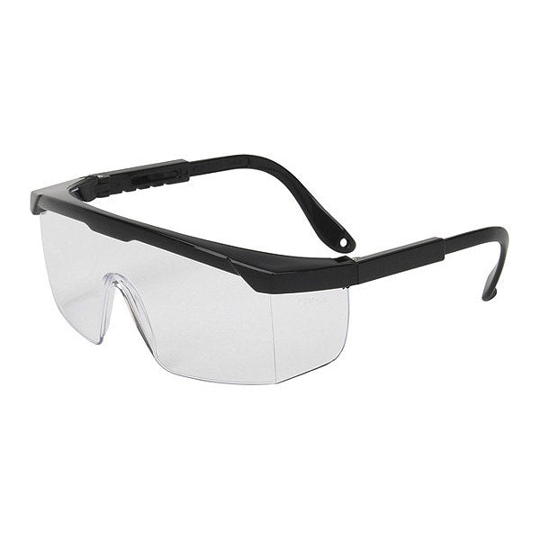 Safety Glasses, Clear Polycarbonate Lens, Scratch-Resistant