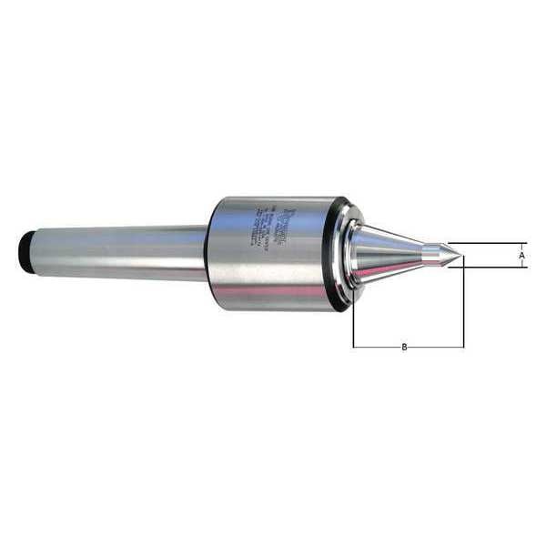 HSS Live Center, 4 MT, CNC Point