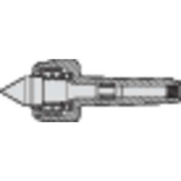 HSS Live Center, 4 MT, Standard Point