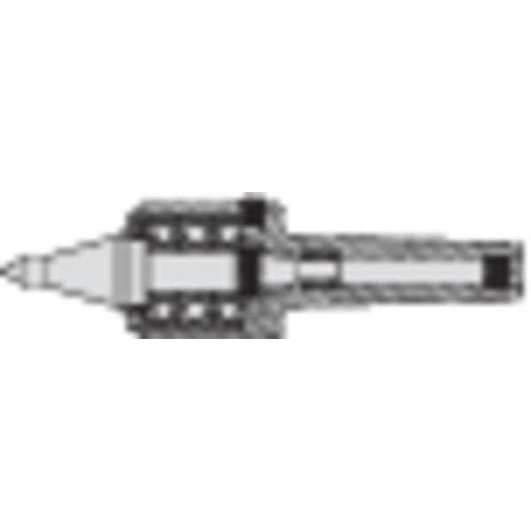 HSS Live Center, 4 MT, CNC Carbide Point