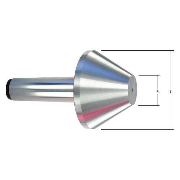 HSS Live Center, 5 MT, Bull Head