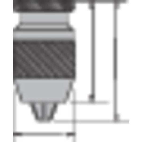 Keyless Drill Chuck 1/2