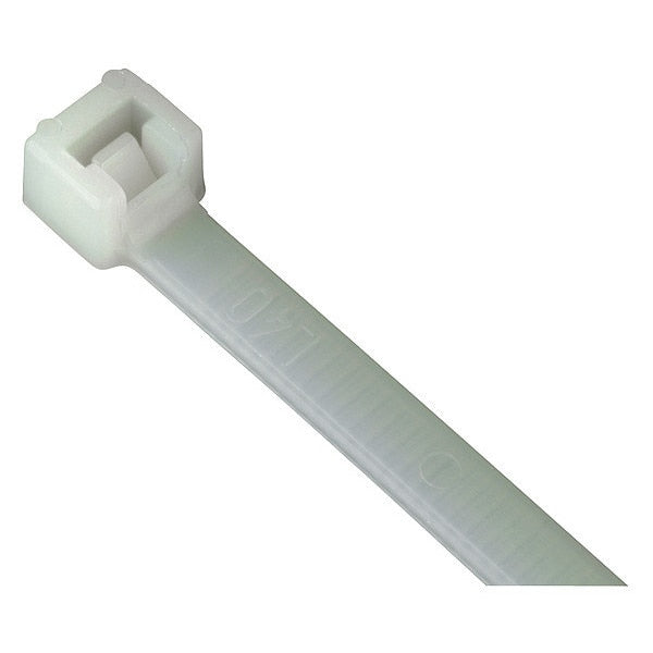 Cable Tie, 14.1in L, 50 lb., Natural, PK100