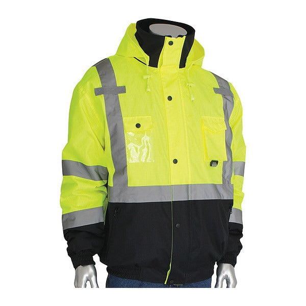 Jacket With Black Trim Body And Cuffs