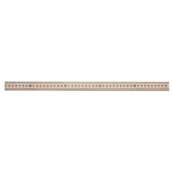 Meter Stick, Wood, 39-1/2