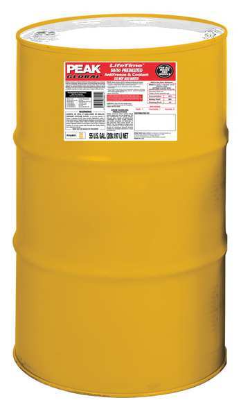 Antifreeze Coolant, 55 gal., 50/50