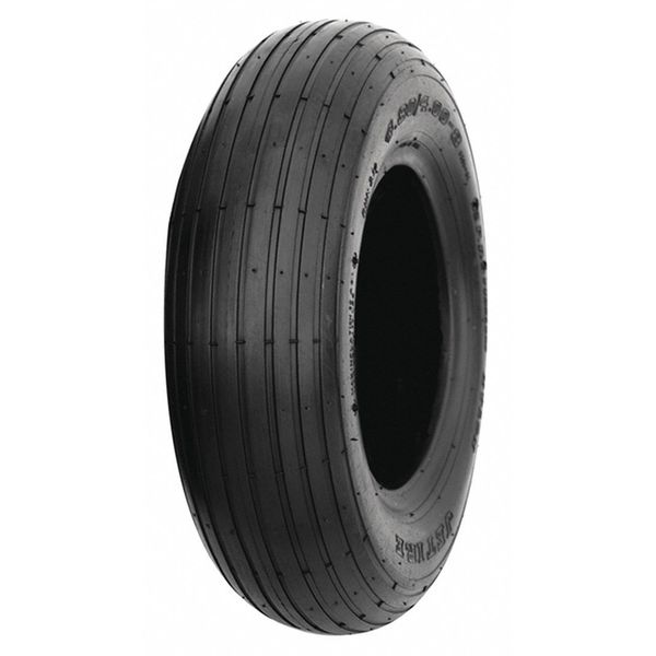 Wheelbarrow Tire, 4.00-64 Ply, Rib