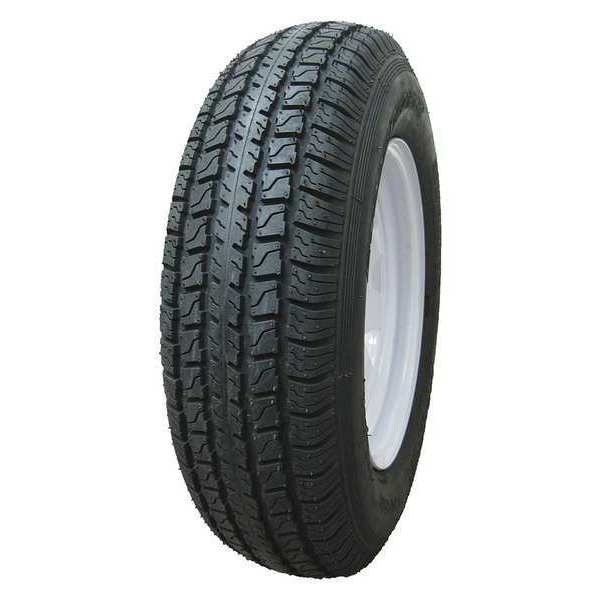 Trailer Tire Wheel Assembly, 15x6 6-5.5