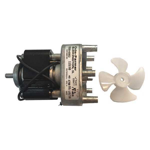 Motor, 120V, 40 rpm, Slotted Shaft